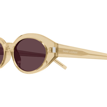 Saint Laurent Occhiali da Sole SL 567 007 Giallo/Viola Unisex 3