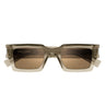 Saint Laurent Okulary Przeciwsłoneczne SL 572 006 Żółty Brązowy Unisex