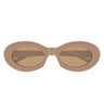 Saint Laurent Occhiali da Sole SL 594 010 Marrone/Marrone Donna
