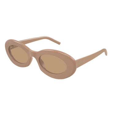 Saint Laurent Occhiali da Sole SL 594 010 Marrone/Marrone Donna 2