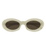 Saint Laurent Gafas de Sol SL 594 011 Marfil/Marrón Mujer