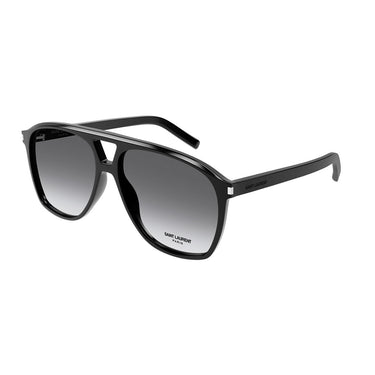 Saint Laurent Okulary Przeciwsłoneczne SL 596 DUNE 006 Czarny/Szary Damskie 2