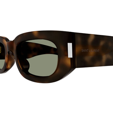 Saint Laurent Occhiali da Sole SL 697 002 Havana/Verde Unisex 2