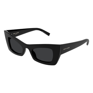 Saint Laurent Lunettes de Soleil SL 702 001 Noir/Gris Femme 1