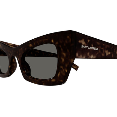 Saint Laurent Okulary Przeciwsłoneczne SL 702 002 Havana/Grigio Damskie 3
