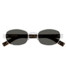Saint Laurent Sonnenbrille SL 706 002 Havana/Grau Unisex