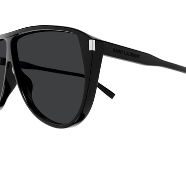 Saint Laurent Okulary Przeciwsłoneczne SL 731 GASPAR 002 Czarny/Czarny Unisex 3