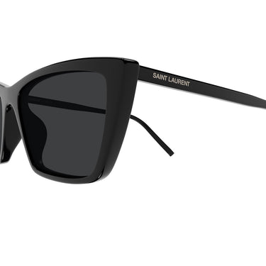 Saint Laurent Sunglasses SL 737 MICA THIN 001 Black/Black Women 3