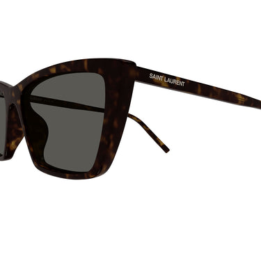 Saint Laurent Sunglasses SL 737 MICA THIN 002 Havana/Gray Women 3