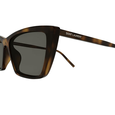 Saint Laurent Sunglasses SL 737 MICA THIN 003 Havana/Light Gray Women 3