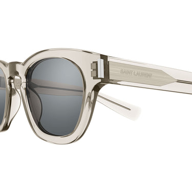 Saint Laurent Lunettes de Soleil SL 746 004 Beige/Argent Unisexe 2