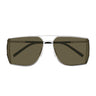 Saint Laurent Occhiali da Sole SL 750 003 Argento/Marrone Uomo