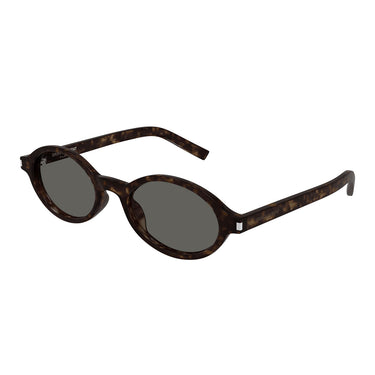 Saint Laurent Okulary Przeciwsłoneczne SL 751 JEANNE 002 Brązowy/Szary Damskie
