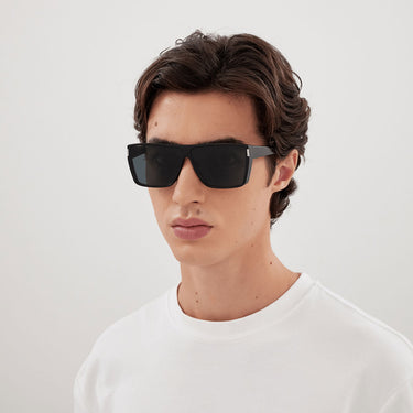 Saint Laurent Occhiali da Sole SL 756 001 Nero/Grigio Unisex 3