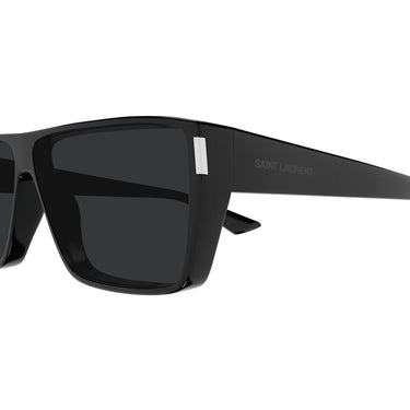Saint Laurent Occhiali da Sole SL 757 001 Nero/Grigio Unisex 3