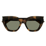Saint Laurent Okulary Przeciwsłoneczne SL 759 003 Havana/Verde Damskie