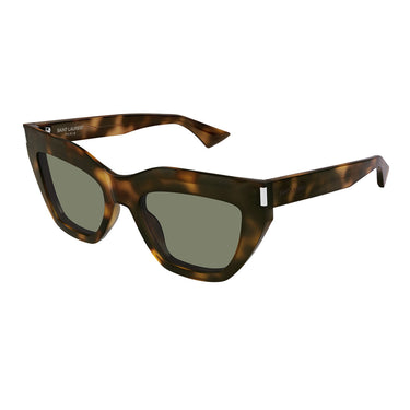 Saint Laurent Okulary Przeciwsłoneczne SL 759 003 Havana/Verde Damskie 2