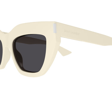 Saint Laurent Okulary Przeciwsłoneczne SL 759 004 Kość Słoniowa/Czarny Damskie 3