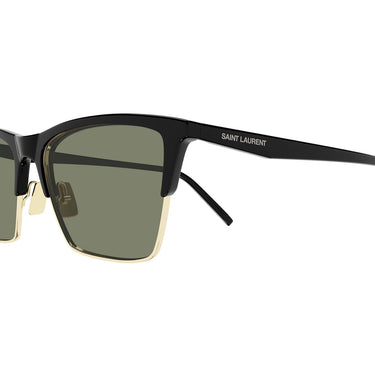 Saint Laurent Lunettes de Soleil SL 767 001 Noir/Vert Femme 2