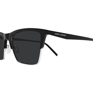 Saint Laurent Lunettes de Soleil SL 767 002 Noir/Gris Femme 2