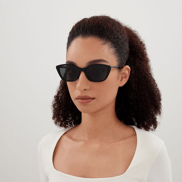 Saint Laurent Okulary Przeciwsłoneczne SL 775 001 Czarny/Szary Damskie 1