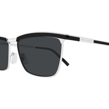 Saint Laurent Occhiali da Sole SL 795 JOE 003 Argento/Grigio Uomo 2