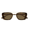 Saint Laurent Occhiali da Sole SL 825 002 Marrone Marrone Unisex