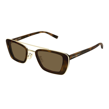 Saint Laurent da Sole SL 825 002 Marrone Marrone Unisex 2
