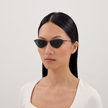 Saint Laurent Lunettes de Soleil SL 830 001 Noir/Noir Femme 4