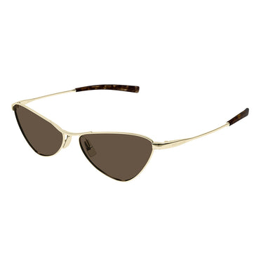 Saint Laurent Lunettes de Soleil SL 830 004 Or/Marron Femme 3
