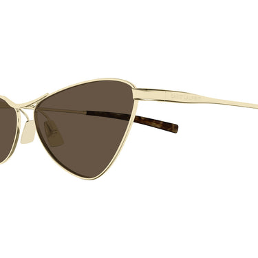 Saint Laurent Lunettes de Soleil SL 830 004 Or/Marron Femme 2