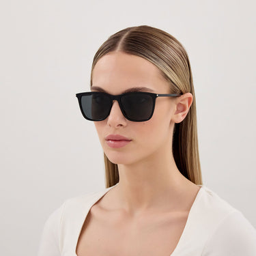 Saint Laurent Lunettes de Soleil SL 851 001 Noir Noir Unisexe  4