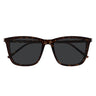 Saint Laurent Lunettes de Soleil SL 851 002 Marron/Gris Foncé Unisexe