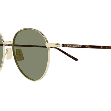 Saint Laurent Occhiali da Sole SL 865 003 Oro Marrone/Verde Unisex 2