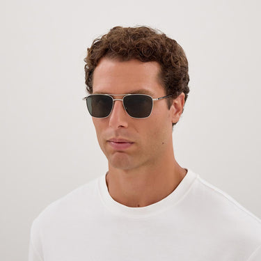 Saint Laurent Occhiali da Sole SL 866 002 Argento/Grigio Unisex 2