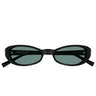 Saint Laurent Occhiali da Sole SL 871 SUE 002 Nero Verde Donna 