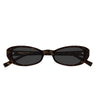 Saint Laurent Occhiali da Sole SL 871 SUE 003 Marrone Scuro Grigio Donna