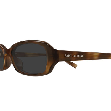 Saint Laurent Occhiali da Sole SL 872 ERIN 004 Marrone Grigio Donna 3