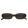 Saint Laurent Occhiali da Sole SL 872 ERIN 004 Marrone Grigio Donna