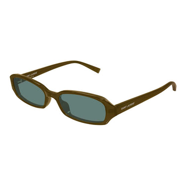 Saint Laurent Occhiali da Sole SL 872 ERIN 007 Marrone/Verde Donna 2