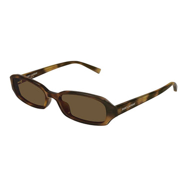 Saint Laurent Occhiali da Sole SL 872 ERIN 008 Marrone/Marrone Donna 2