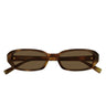 Saint Laurent Occhiali da Sole SL 872 ERIN 008 Marrone/Marrone Donna