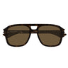 Saint Laurent Occhiali da Sole SL 881 006 Marrone Marrone Unisex 