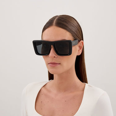 Saint Laurent Occhiali da Sole SL 900 HOWL 001 Nero Nero Donna 4