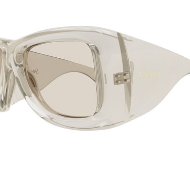 Saint Laurent Occhiali da Sole SL 902 HOWL 002 Beige Marrone Unisex 3