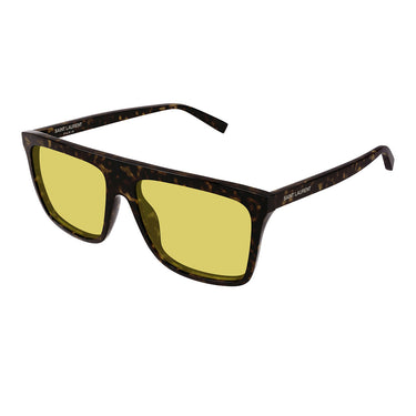 Saint Laurent Occhiali da Sole SL 904 003 Marrone Giallo Uomo  2