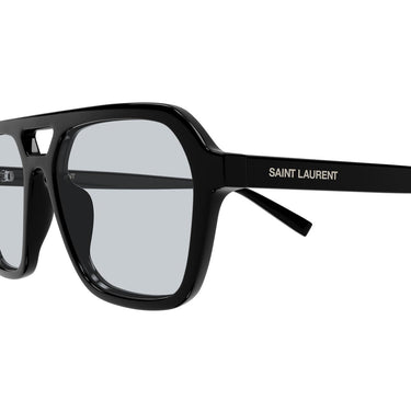 Saint Laurent Occhiali da Sole SL 905 002 Nero/Azzurro Unisex 3
