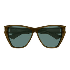 Saint Laurent Occhiali da Sole SL 927 003 Marrone/Verde Donna