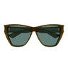 Saint Laurent Occhiali da Sole SL 927 003 Marrone/Verde Donna