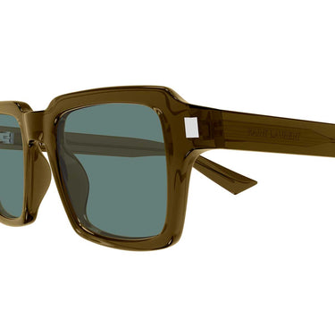 Saint Laurent Occhiali da Sole SL 947 004 Marrone/Verde Uomo 3